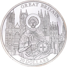 Münze, Liberia, 20 Dollars, 2001, Great Britain, UNZ, Silber