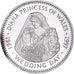 Moeda, Libéria, Wedding Day, 20 Dollars, 1997, Diana, MS(63), Prata, KM:535