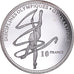 Coin, CONGO, 10 Francs, 2000, Ribbon dancer, SMS(63), Silver
