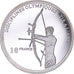 Moneta, KONGO, REPUBLIKA DEMOKRATYCZNA, 10 Francs, 2000, Bowman, MS(63), Srebro