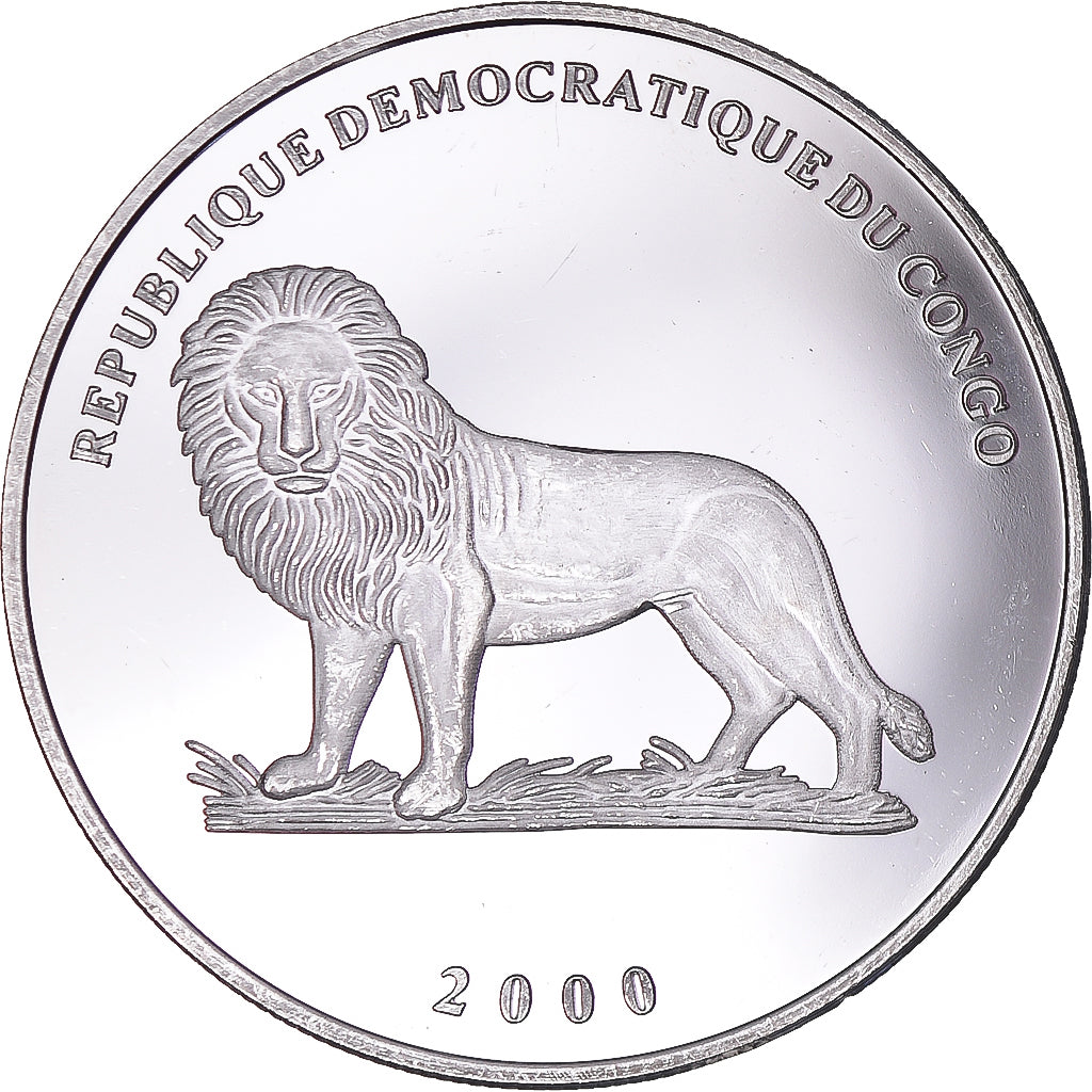 Monnaie, République démocratique du Congo, 10 Francs, 2000, Badminton, SPL