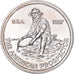 United States, One Ounce, Engelhard, 1987, American Prospector, MS(63), Silver