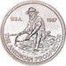United States, One Ounce, Engelhard, 1987, American Prospector, MS(63), Silver