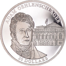 Münze, Liberia, 20 Dollars, 2003, A. Oehlenschläger, UNZ, Silber