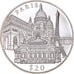 Moneda, Liberia, 20 Dollars, 2000, PARIS, SC, Plata