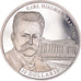 Münze, Liberia, 20 Dollars, 2002, K. Hjalmar Branting, UNZ, Silber