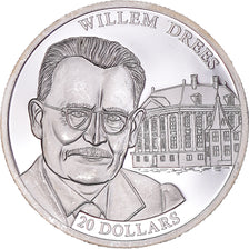 Coin, Liberia, 20 Dollars, 2002, Willem Drees, MS(63), Silver