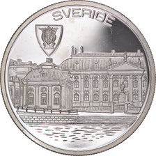 France, Medal, Europa, 1996, Sweden, MS(63), Silver