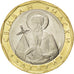 BULGARIA, Lev, 2002, Sofia, KM #254, MS(63), Bi-Metallic, 24.5, 7.07