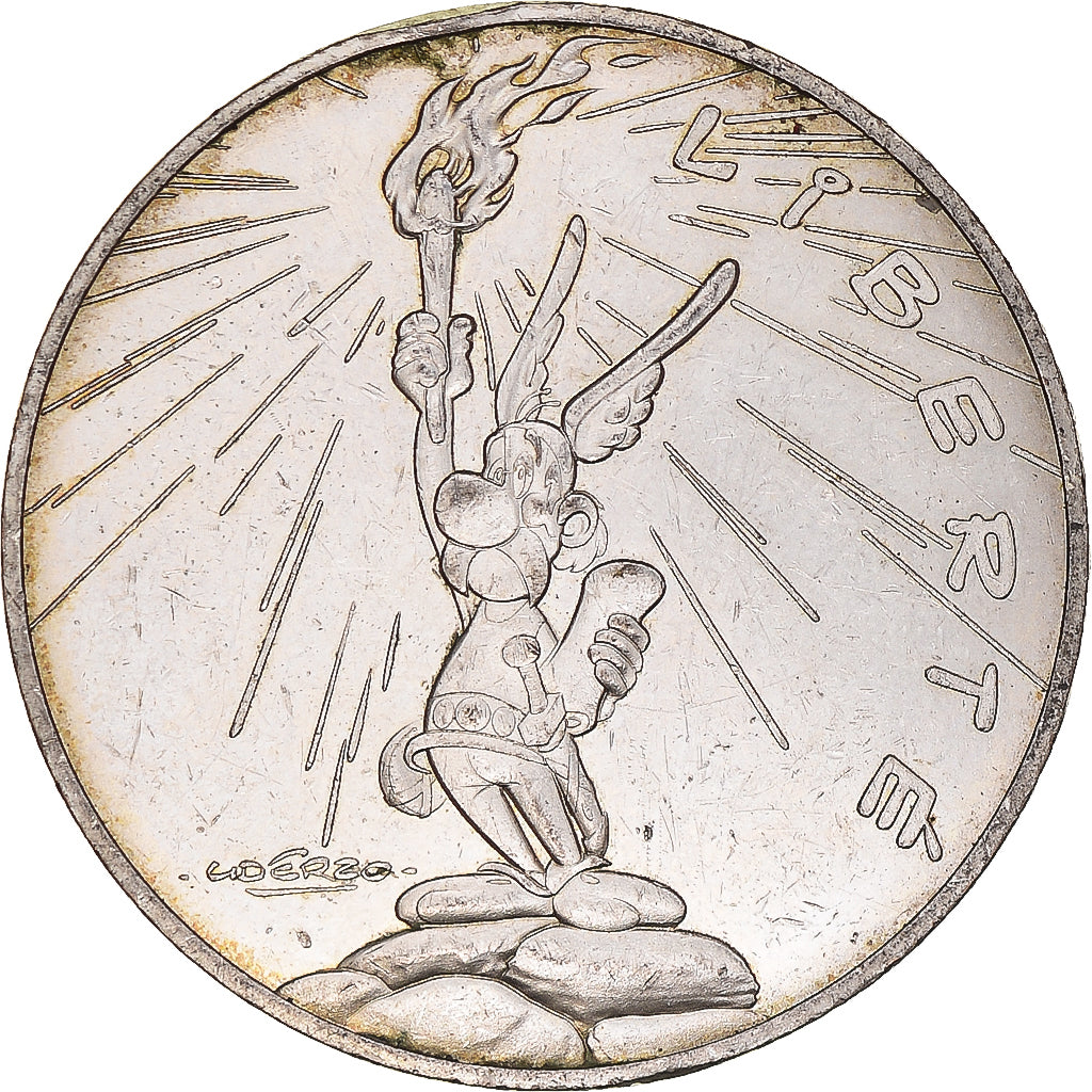 France, 10 Euro, Astérix Liberté (La grande traversée), 2015, Paris, B.D