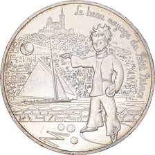 França, Monnaie de Paris, 10 Euro, Le Petit Prince (Joue à la pétanque)