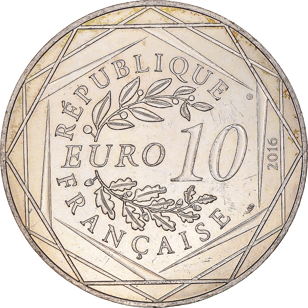 França, Monnaie de Paris, 10 Euro, Le Petit Prince (Joue à la pétanque)
