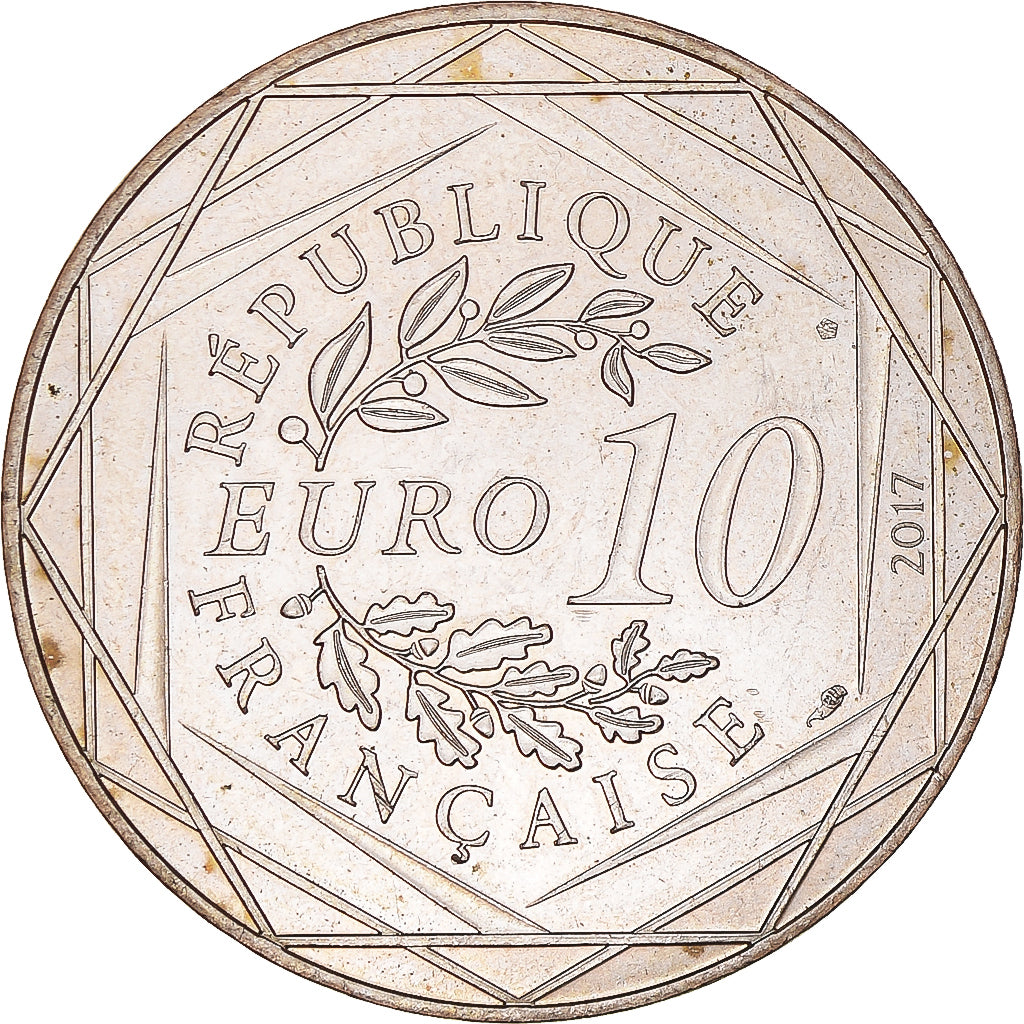 Francia, Monnaie de Paris, 10 Euro, Jean-Paul Gaultier (Lyon la lumineuse)