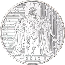 Francia, 10 Euro, Hercule, 2012, Paris, SPL, Argento, Gadoury:EU 516, KM:2073