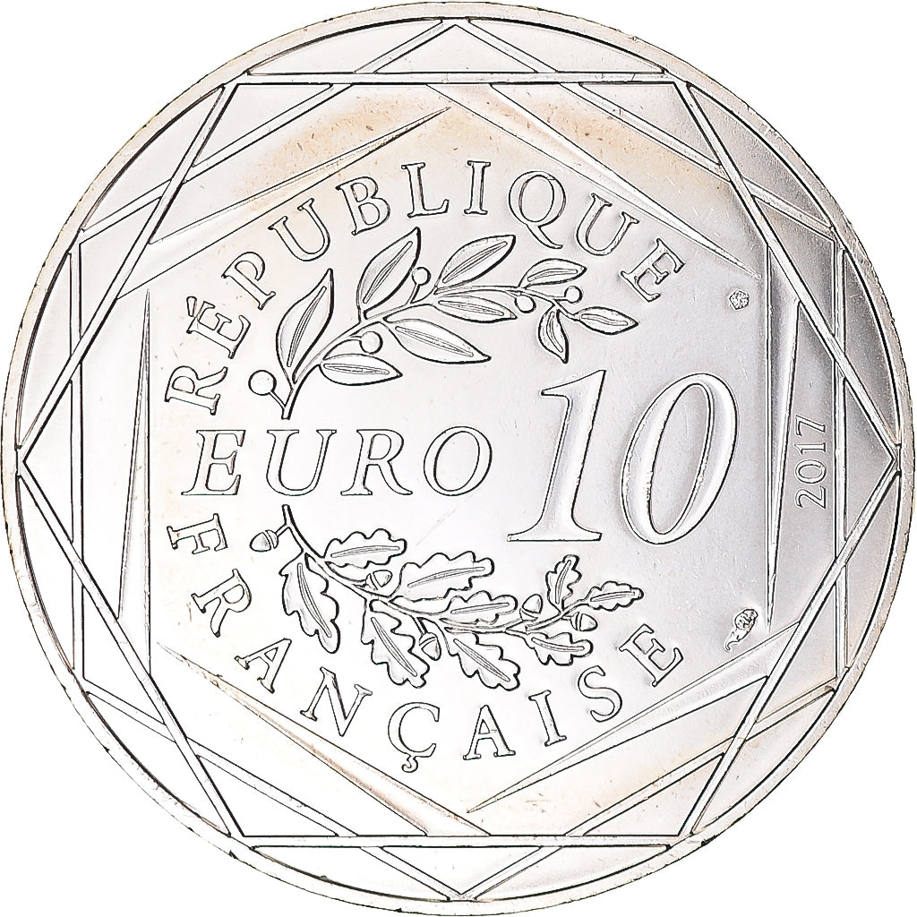 Francia, 10 Euro, Jean Paul Gaultier, 2017, La Lorraine (14), SPL, Argento