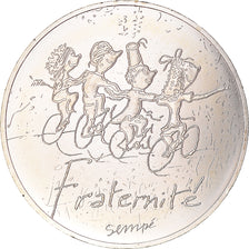France, 10 Euro, Fraternité Printemps Sempé, 2014, Paris, MS(64), Silver