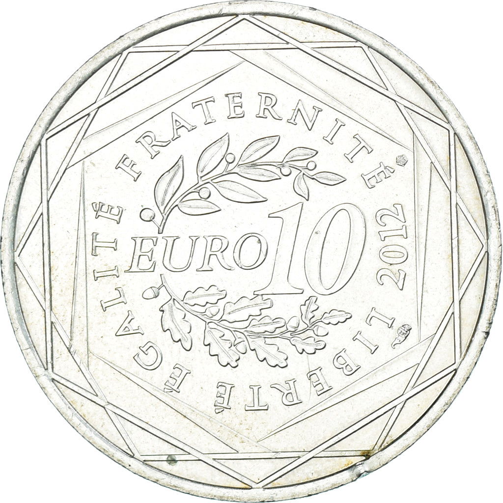 Frankreich, 10 Euro, Bretagne, 2012, Paris, UNZ, Silber, Gadoury:EU514, KM:1866