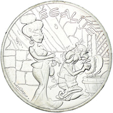 France, 10 Euro, Astérix Égalité (La zizanie), 2015, Paris, B.D, SPL, Argent