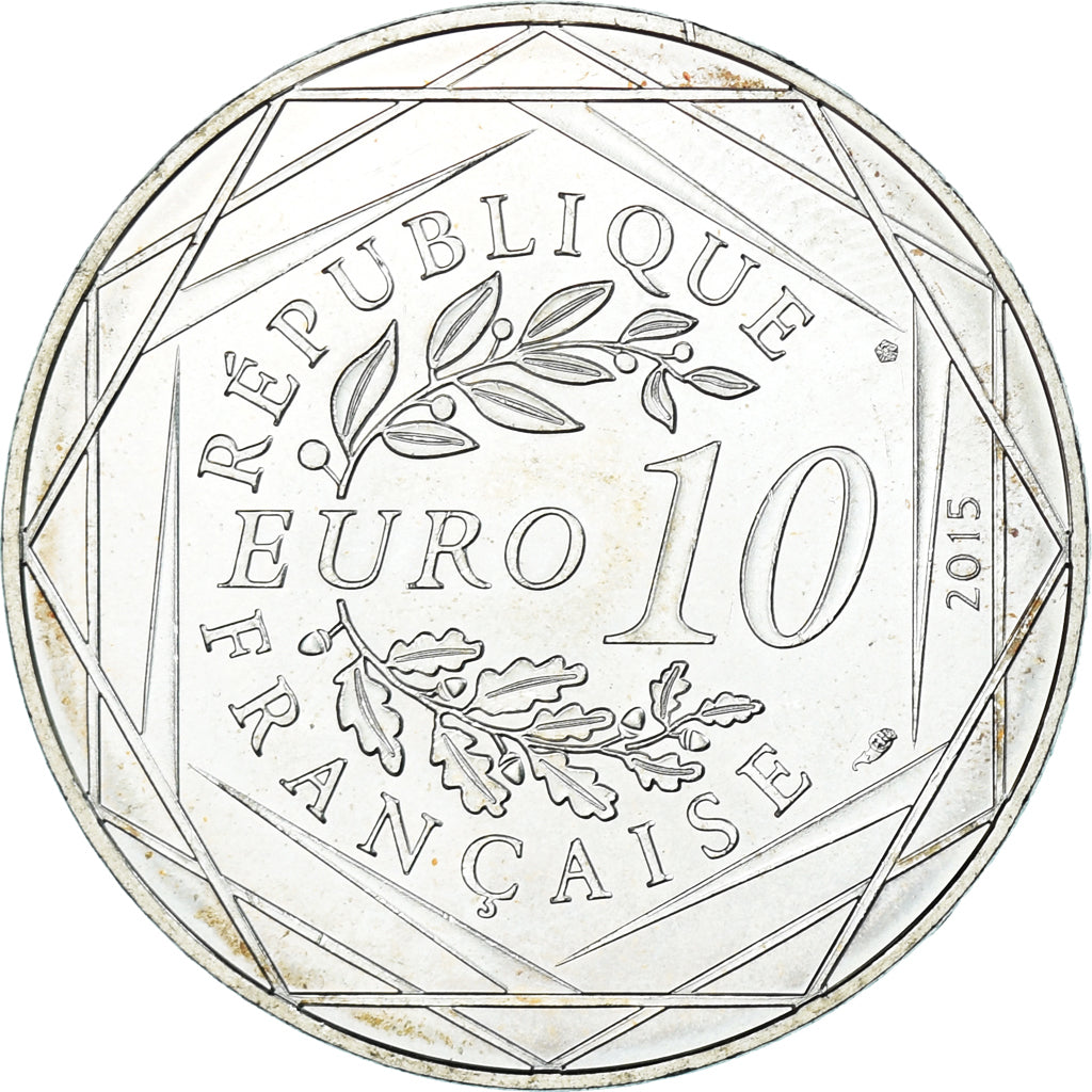 France, 10 Euro, Astérix Liberté (Astérix chez les bretons), 2015, Paris