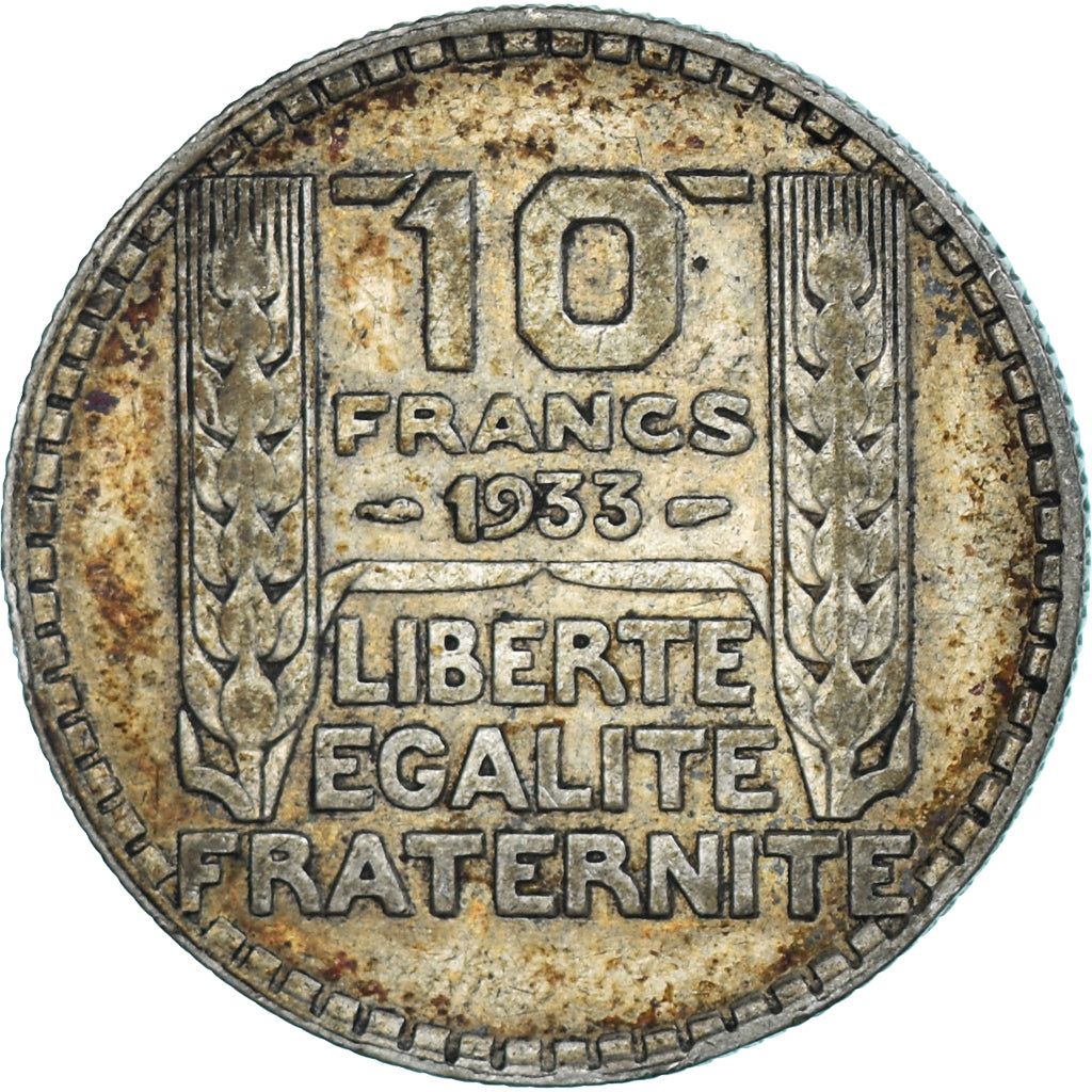Monnaie, France, Turin, 10 Francs, 1933, Paris, TTB, Argent, Gadoury:801, KM:878