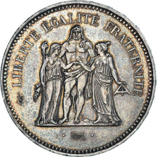 Monnaie, France, Hercule, 50 Francs, 1977, Paris, SUP, Argent, Gadoury:882