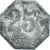 Coin, France, Société du Commerce, La Rochelle, 25 centimes, 1922