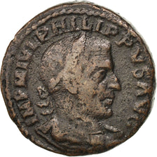 Monnaie, Philippe I l'Arabe, Sesterce, Viminacium, TB+, Bronze, Varbanov:132