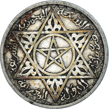 Moneta, Marocco, Mohammed V, 100 Francs, 1953, Paris, MB+, Argento, KM:52