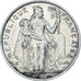 Moneta, Polinezja Francuska, 5 Francs, 1987, Paris, EF(40-45), Aluminium, KM:12