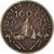 Moneda, Polinesia francesa, 100 Francs, 1976, Paris, BC+, Níquel - bronce