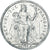 Coin, French Polynesia, 2 Francs, 1986, Paris, AU(50-53), Aluminum, KM:10