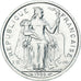 Moneta, Polinezja Francuska, 2 Francs, 1988, Paris, EF(40-45), Aluminium, KM:10