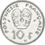 Moneda, Polinesia francesa, 10 Francs, 1985, Paris, MBC+, Níquel, KM:8