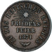 Moneda, Estados alemanes, BADEN, Friedrich I, Kreuzer, 1871, Baden, MBC, Cobre