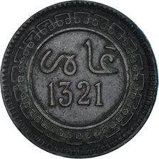 Moneda, Marruecos, 'Abd al-Aziz, 5 Mazunas, 1903/AH1321, Birmingham, BC+
