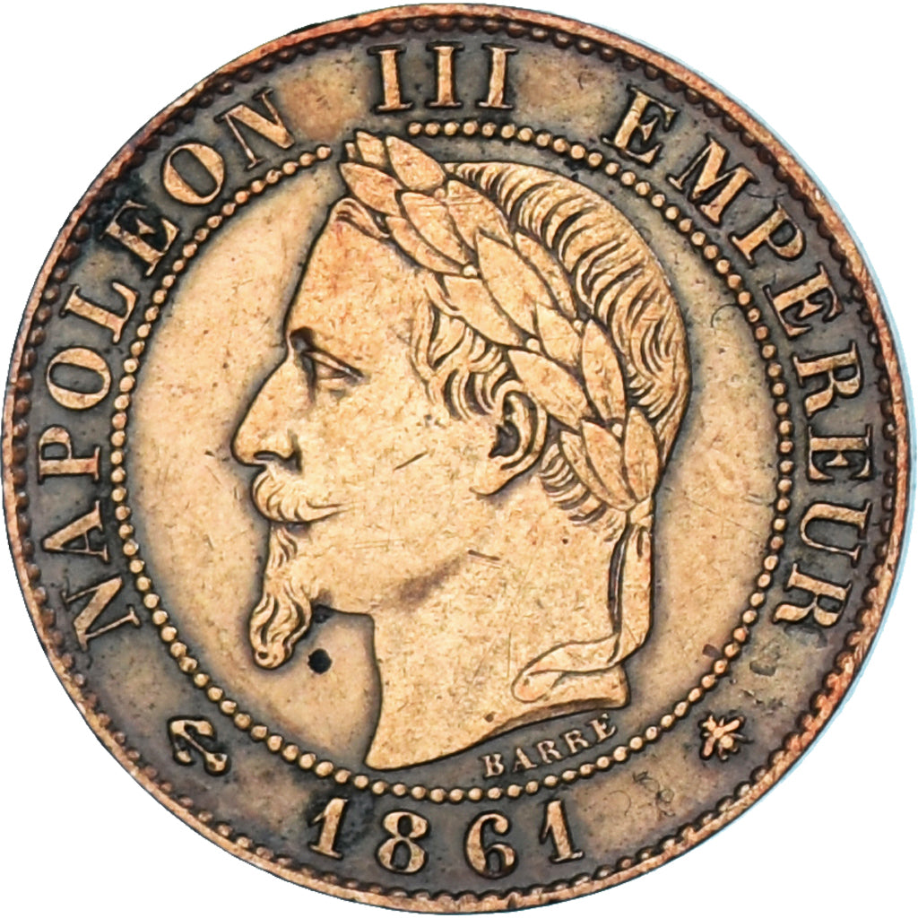 Münze, Frankreich, Napoleon III, Napoléon III, Centime, 1861, Paris, SS