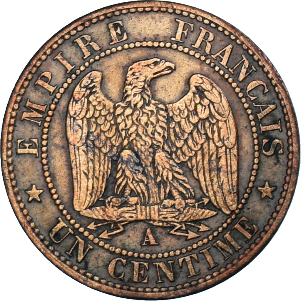 Münze, Frankreich, Napoleon III, Napoléon III, Centime, 1861, Paris, SS