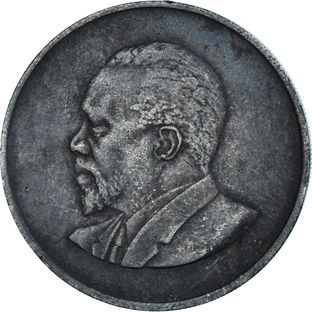 Moneta, Kenya, Shilling, 1967, MB, Rame-nichel, KM:5