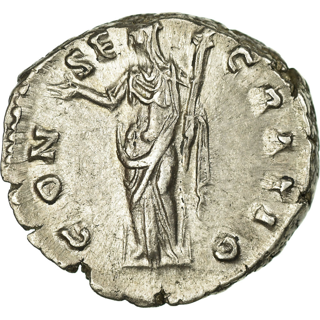 Coin, Faustina I, Denarius, Rome, AU(55-58), Silver, RIC:382b