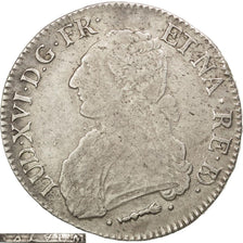 FRANCE, Écu de Béarn aux branches d'olivier, ECU, 1777, Pau, KM #572, VF(20-25),