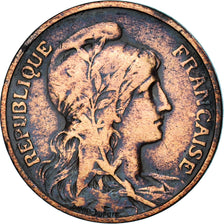 Moneta, Francja, Dupuis, 5 Centimes, 1914, Paris, VF(20-25), Brązowy, KM:842