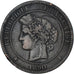 Munten, Frankrijk, Cérès, 10 Centimes, 1890, Paris, FR, Bronzen, KM:815.1