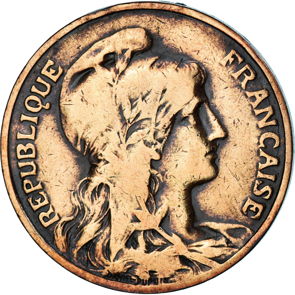 Coin, France, Dupuis, 10 Centimes, 1907, Paris, VF(20-25), Bronze, KM:843