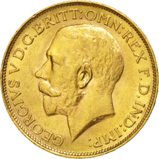 SOUTH AFRICA, Sovereign, 1926, KM #21, AU(55-58), Gold, 7.95