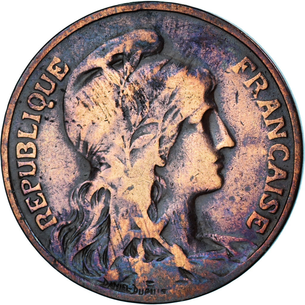 Münze, Frankreich, Dupuis, 10 Centimes, 1905, Paris, Rare, S, Bronze, KM:843