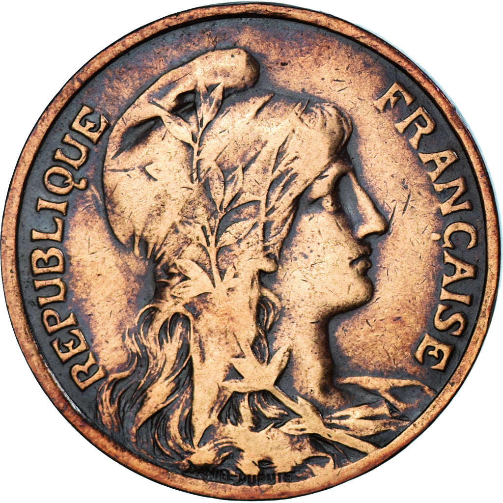 Coin, France, Dupuis, 10 Centimes, 1909, Paris, VF(20-25), Bronze, KM:843