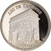 France, Medal, Paris - L'Arc de Triomphe, MS(65-70), Copper-nickel
