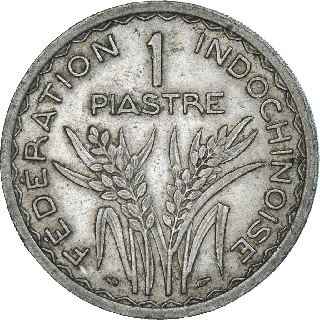 Moneda, INDOCHINA FRANCESA, Piastre, 1947, Paris, MBC, Cobre - níquel, KM:32.2