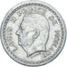Moeda, Mónaco, 2 Francs, Undated (1943), VF(30-35), Alumínio, Gadoury:MC 133
