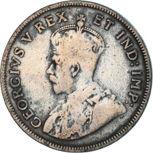 Coin, EAST AFRICA, George V, Shilling, 1925, VF(20-25), Silver, KM:21